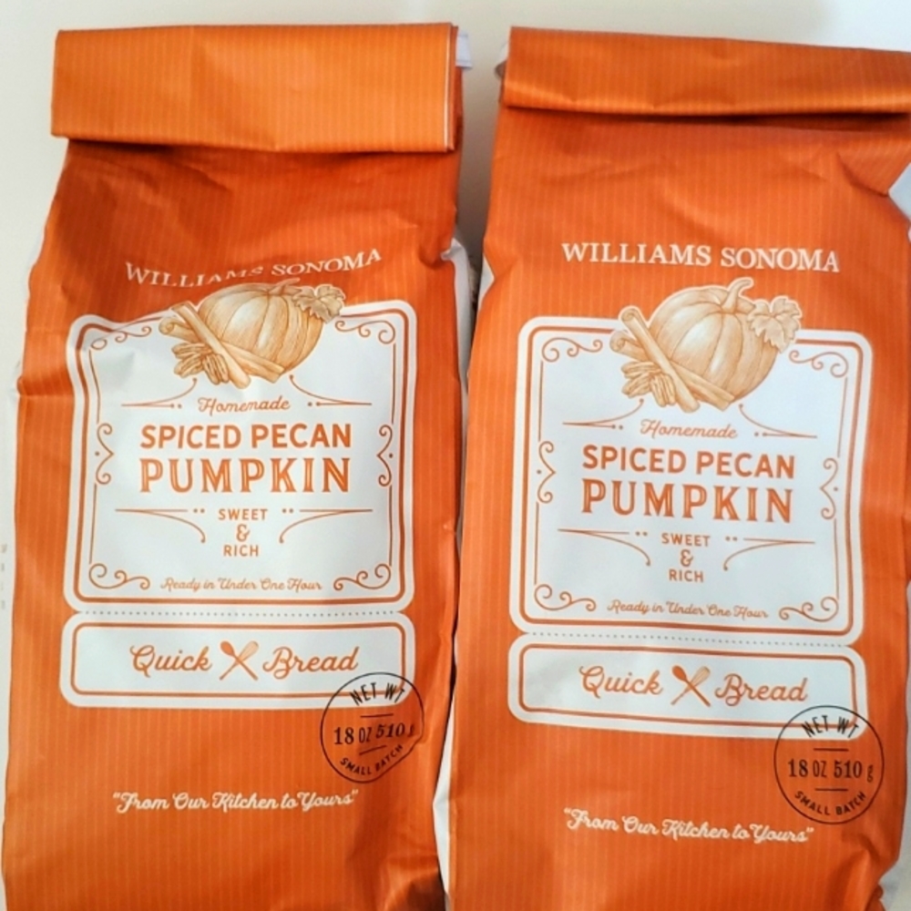 Williams Sonoma Spiced Pecan Pumpkin Bread